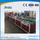Jwell Indoor Decorative Materials Extrusion Line , Pvc Wall Panel Machine High Efficient