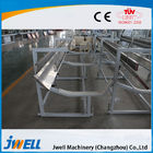 Jwell special designed PE/PP WPC plastic extrusion line for outside decoration