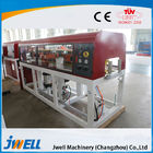 Jwell good bending strength WPC PE floor profile extrusion line