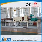 High Speed Wpc Profile Production Line , Plastic Extrusion Machine Low Shearing Extruder