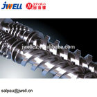 Co Rotation Parallel Extruder Screw Elements Alloy Material Smooth Surface