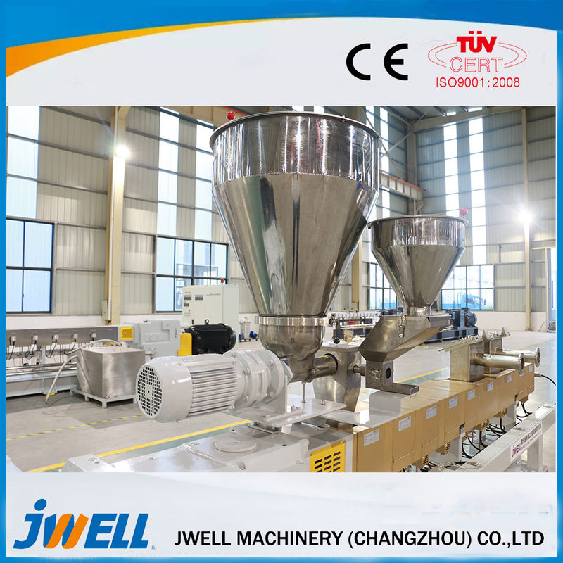 Jwell Gas Tube Extruder Machine Single Screw Advanced Brower Fan Cooling