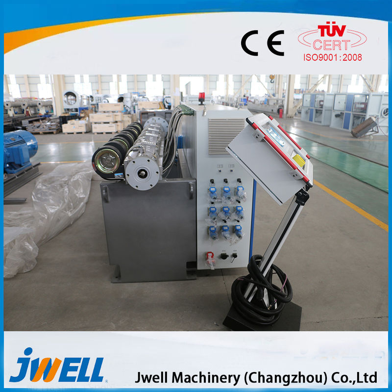 Water Drainage Pvc Pipe Extrusion Line , Pvc Tube Making Machine High Automation