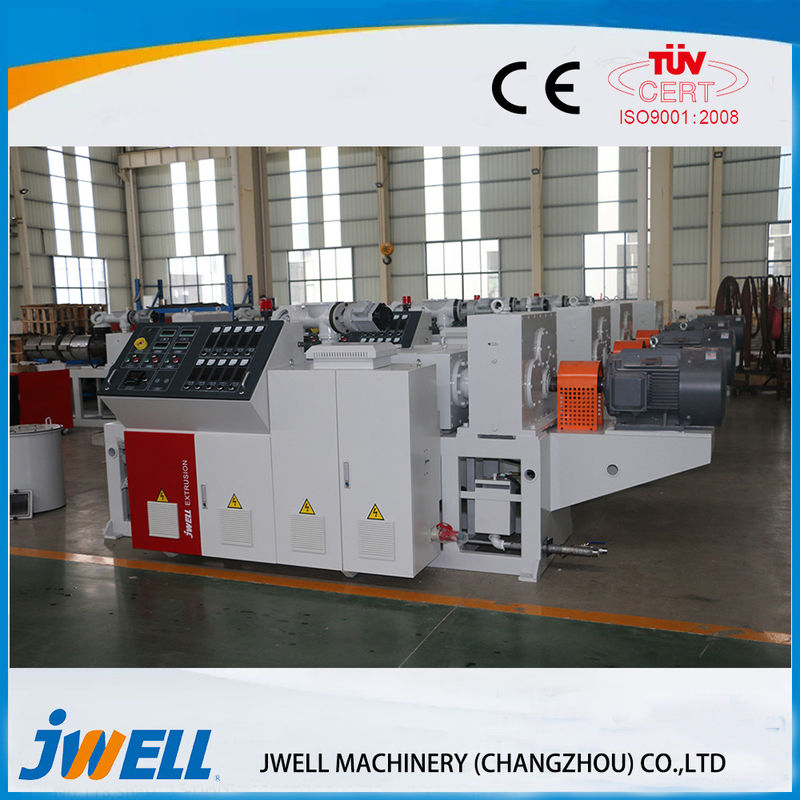 Light Weight Wpc Making Machine , Wpc Extruder Machine With Frequency Converter