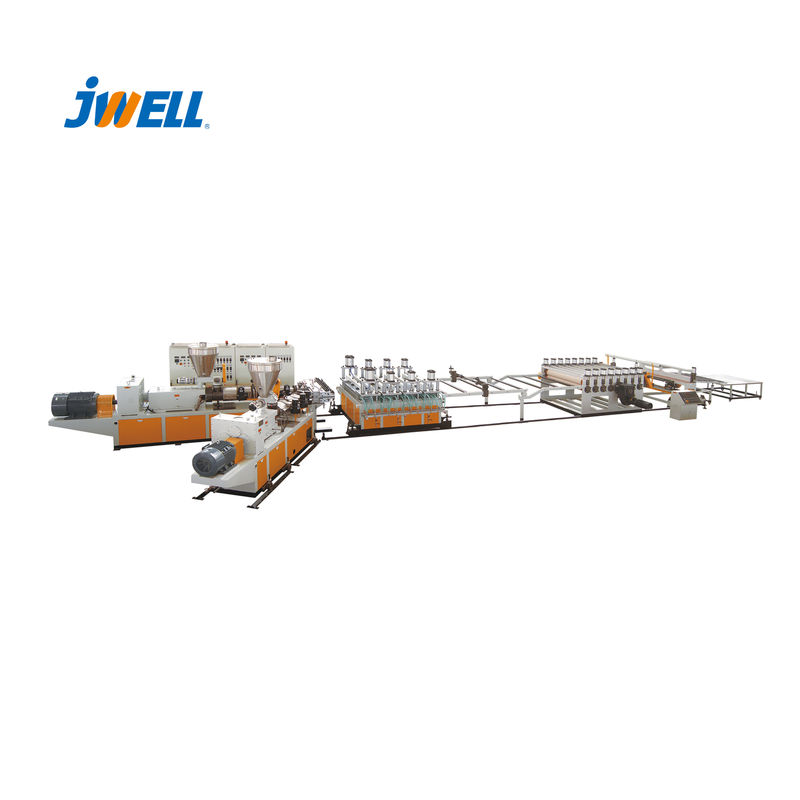 Antisepsis WPC Extrusion Line Semi Skinning Non Absorbent Environment Friendly