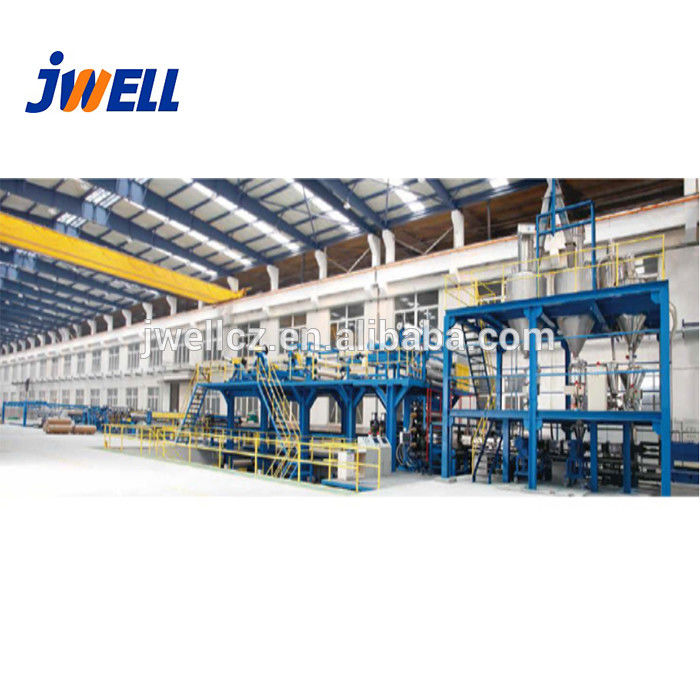 JWELL PE Aluminum and Plastic Composite Panel Extrusion Line