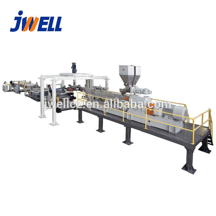 JWELL PLA thermoforming sheet making machine extrusion line