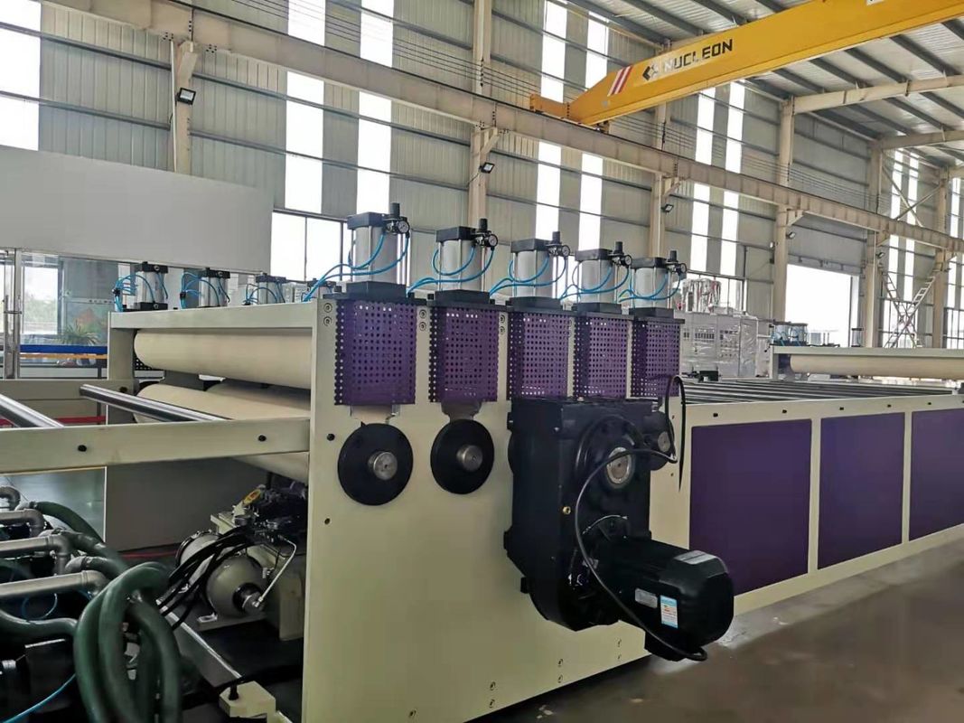 Jwell Recycling Plastic Extrusion Machine PP Hollow Sheet / Building Template