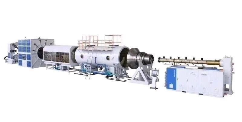 630mm Jwell  Heat Preservation  PE Pipe Extrusion Line single screw