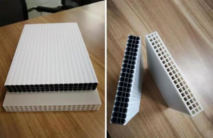 Jwell PP Sheet Extrusion Line One Mould Double Out Plastic Building Template Plastic Machine