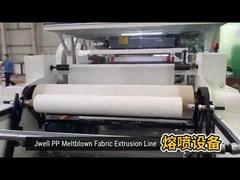 Jwell PP melt-blown fabric extrusion line