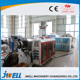 Plastic Pvc Profile Production Line Jwell Brand Low Power Consumption