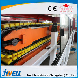 Plastic Pvc Profile Production Line Jwell Brand Low Power Consumption