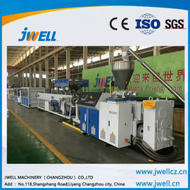 Single Screw  Polyolefin Plastic Pipe Extrusion Line 200-450 Diameter Nitrided Treatment