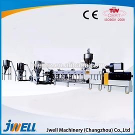 Jwell hot sale PE & PP wood plastic composite extrusion line