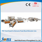 Jwell hot sale PVC WPC foaming co-extrusion semi- skining extrusion line