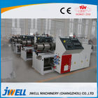 Jwell anti-crash PE WPC plastic extrusion line for floors