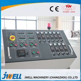 Jwell anti-crash PE WPC plastic extrusion line for floors