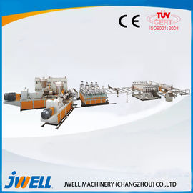 Co Extrusion Wpc Door Production Line , Wpc Production Line Vibration Resistant