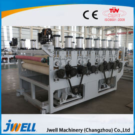 Co Extrusion Wpc Door Production Line , Wpc Production Line Vibration Resistant