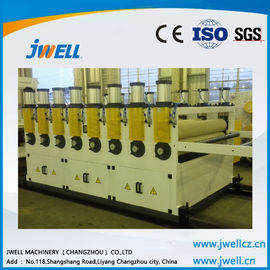 Multi Stage Wpc Board Machine , Wpc Board Production Line Automatic Feeding