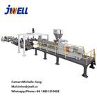 Jwell 100% recycled flakes PET sheet making machine extrusion line