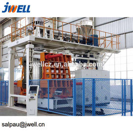 1000L Barrel Bottle Blowing Machine , Stretch Blow Molding Machine Accumulating Type