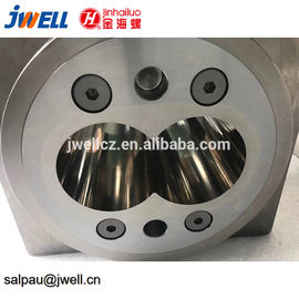 Alloy Steel Pipe Extruder Screw , Extruder Machine Parts Nitriding Treatment