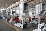 Wearable Plastic Crusher Machine All Welded Steel Material Rotating Blades