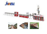 Jwell PE WPC Plastic Recycling Floor Product Many Times Using Plastic Extruder Machine