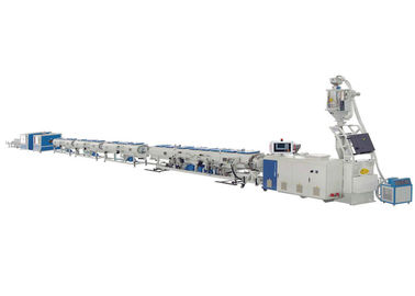 High Speed HDPE Plastic Pipe Extrusion Line For Jwell Gas Supply Pipeline Plastic Machine