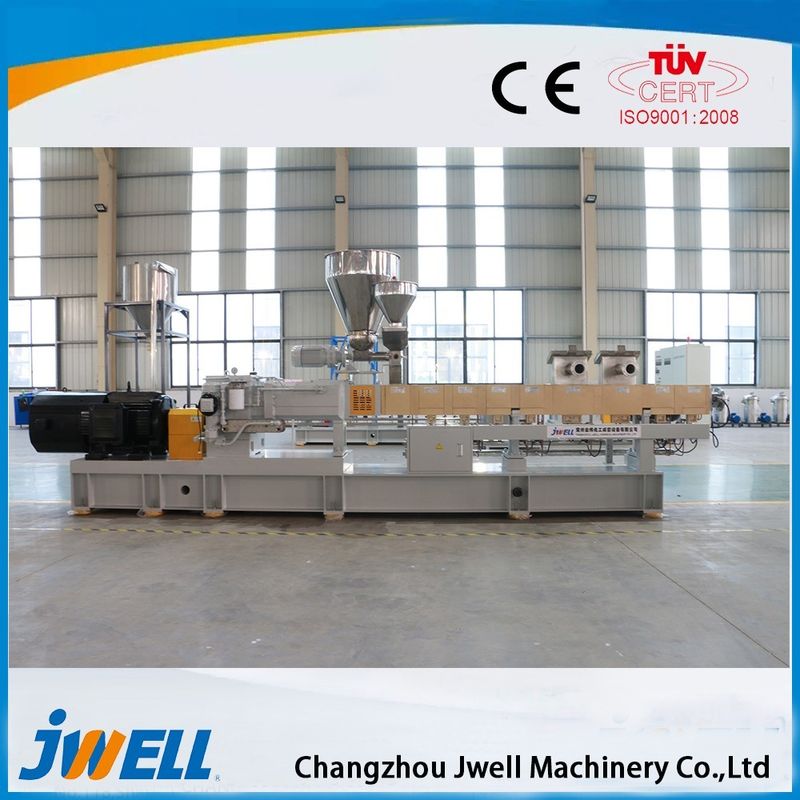 PVC Ribbed Plastic Pipe Extrusion Line , PVC Pipe Production Line Jwell Brand